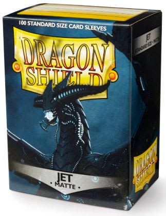 SLEEVES STANDARD SIZE MATTE 100 - JET1