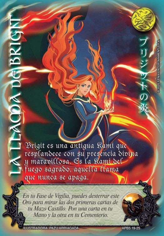 La Llama De Brigit - Arte Shogun1