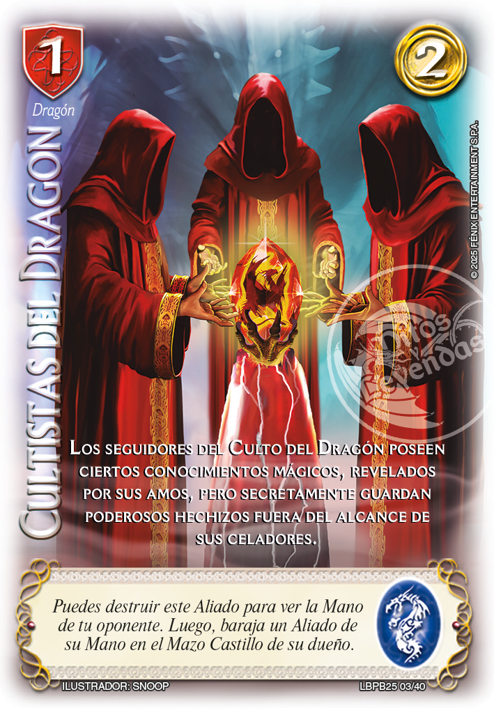 Cultista Dragón - Arte Alternativo1