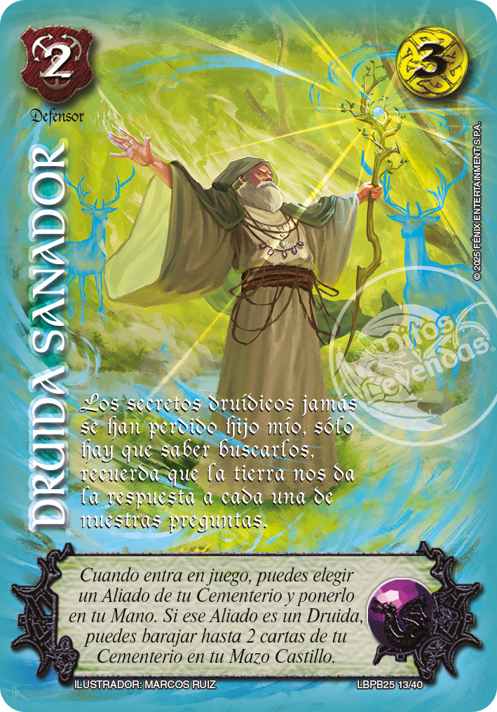 Druida Sanador - Arte Alternativo1