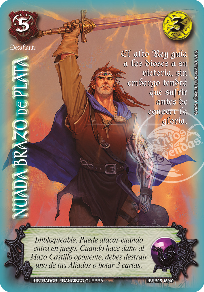 Nuada Brazo De Plata - Arte Alternativo1