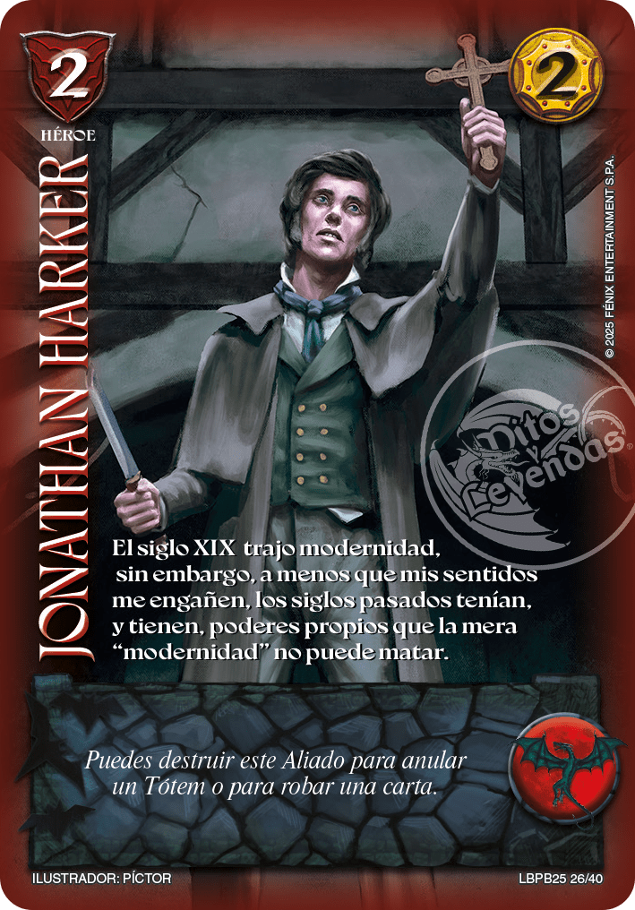 Jonathan Harker - Arte Alternativo I1