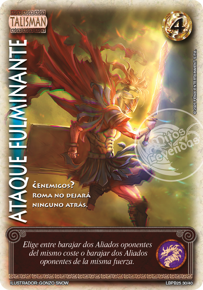 Ataque Fulminante - Arte Alternativo I1