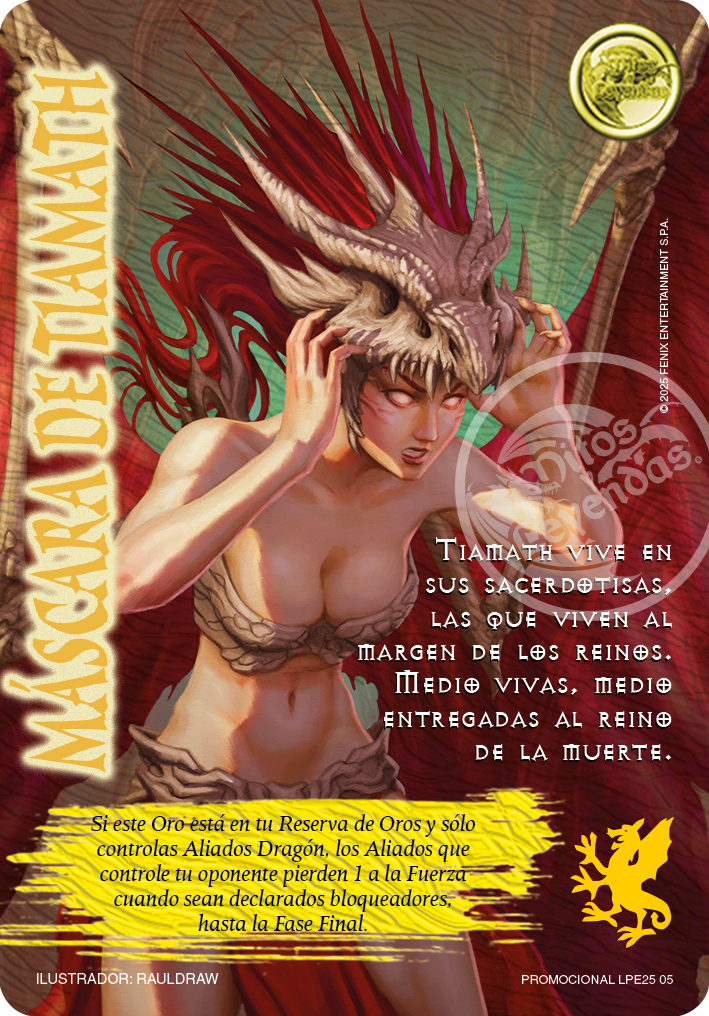 Mascara De Tiamath - Arte Alternativo1