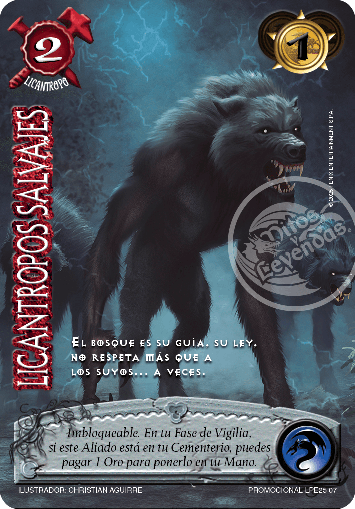 Licantropos Salvajes - Arte Alternativo1