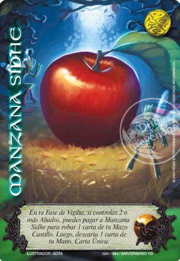 Manzana Sidhe - Full Art Aniversario1