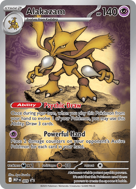 Alakazam Promo Mega Evolution Ingles1