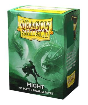 SLEEVES STANDARD SIZE MATTE DUAL 100 - MIGHT1