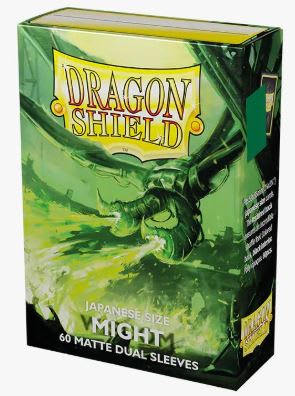 SLEEVES JAPANESE SIZE MATTE DUAL 60 - MIGHT1