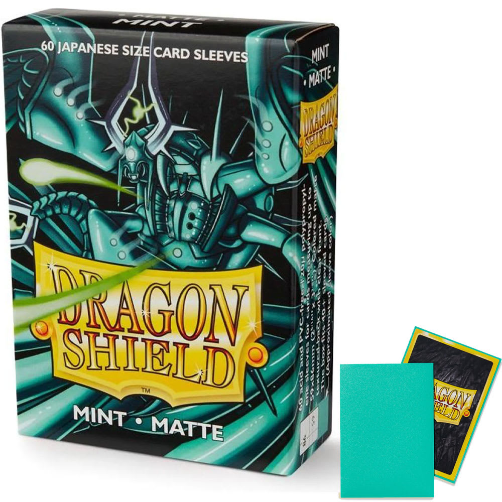 Dragon Shield Sleeves - Japanese- Matte Mint1