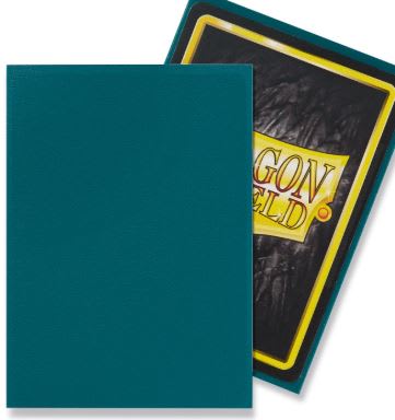 SLEEVES STANDARD SIZE MATTE 100 - PETROL2