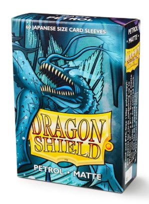 SLEEVES JAPANESE SIZE MATTE 60 - PETROL1