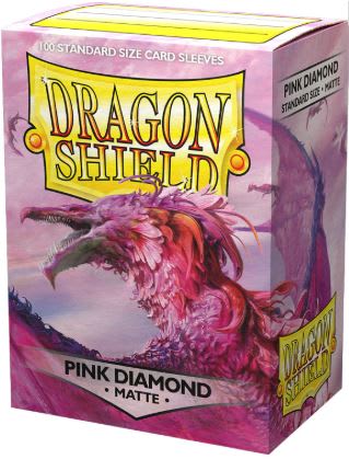SLEEVES STANDARD SIZE MATTE 100 - PINK DIAMOND1