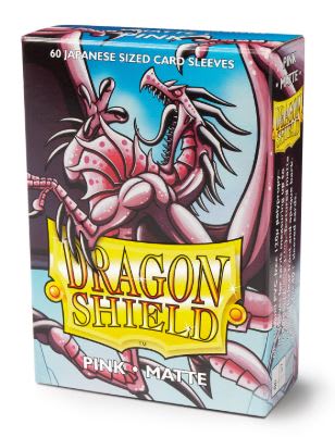 SLEEVES JAPANESE SIZE MATTE 60 - PINK1