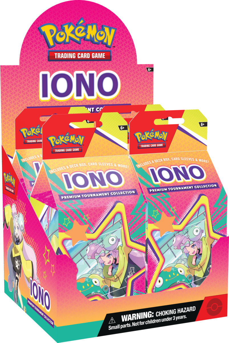 Pokemon TCG - Iono Premium Tournament Collection Español1