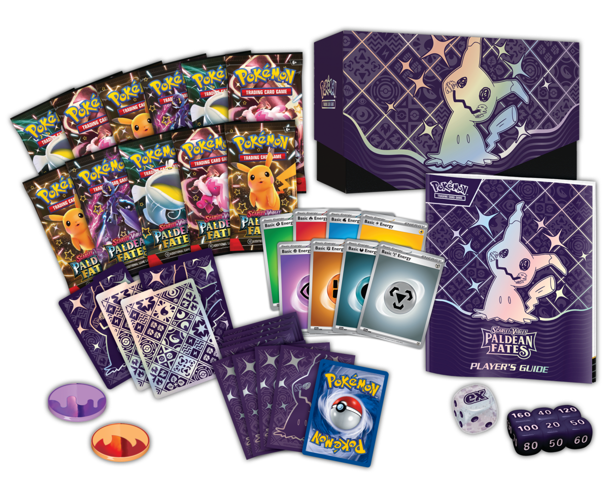 Pokemon TCG - Scarlet & Violet - Paldean Fates Elite Trainer Box Español2