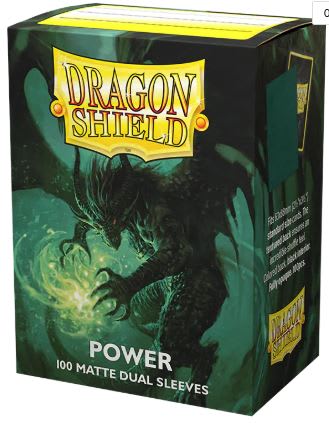 SLEEVES STANDARD SIZE MATTE DUAL 100 - POWER1