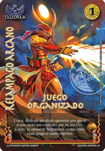 Relampago Arcano - Juego Organizado1