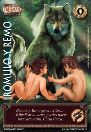 Rómulo y Remo - Full Art Aniversario1