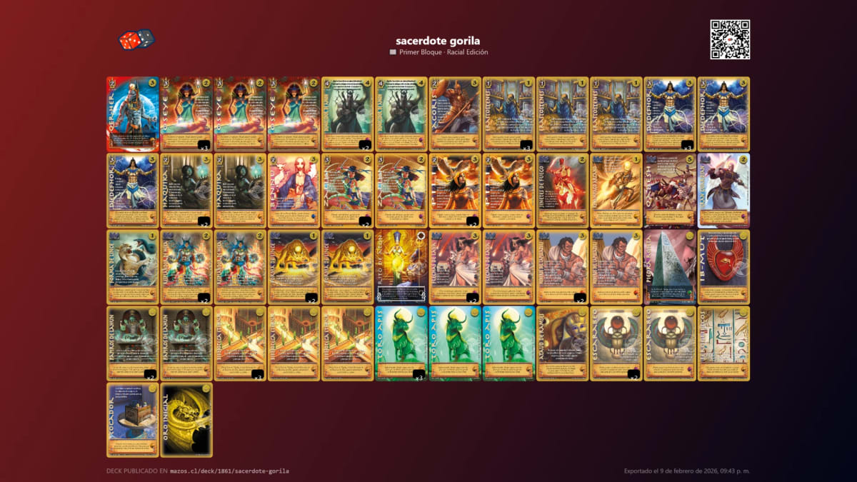 Mazo Primer Bloque Racial 