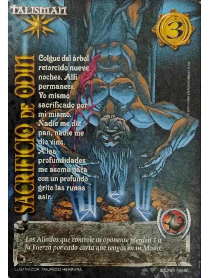 Sacrificio de Odín LPE4 - Foil Escama1