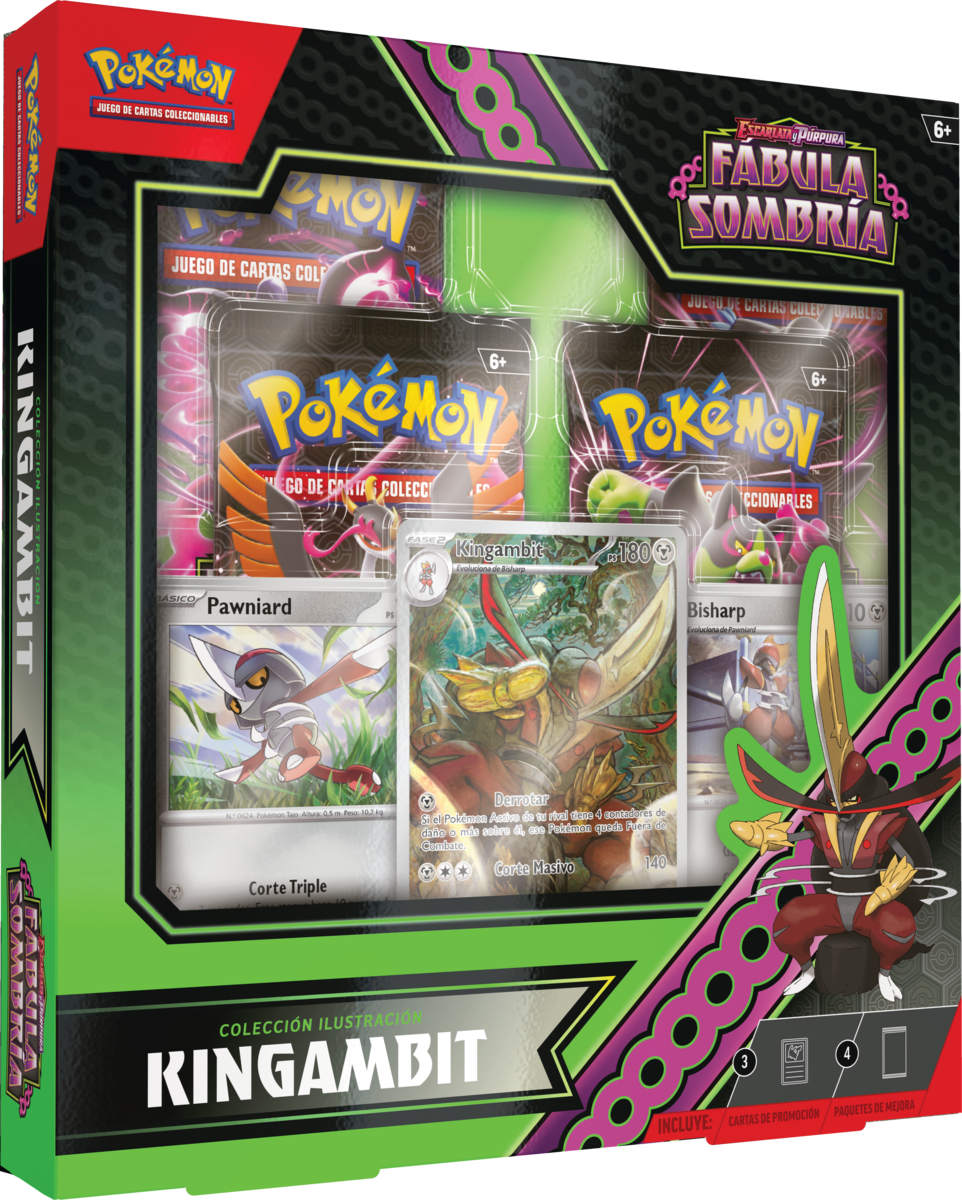 Pokemon TCG - Scarlet & Violet - Shrouded Fable - Kingambit Illustration Español1