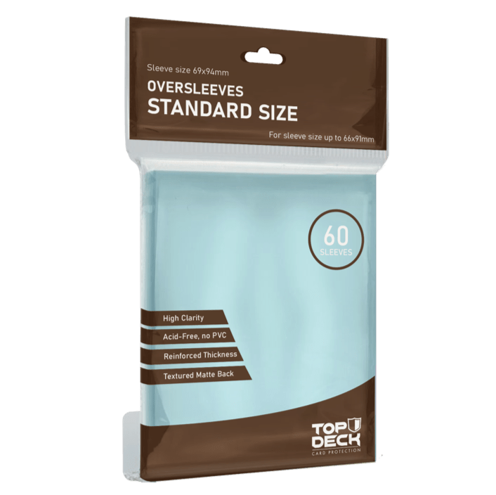 Protectores Top Deck  Sleeve Cover - Tamaño Standar1