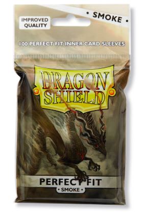 TOPLOADING PERFECT FIT SLEEVES STANDARD SIZE 100 - SMOKE1