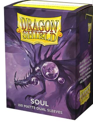 SLEEVES STANDARD SIZE MATTE DUAL 100 - SOUL1