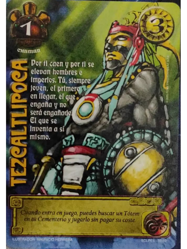 Tezcatlipoca LPE4 - Foil Escama1
