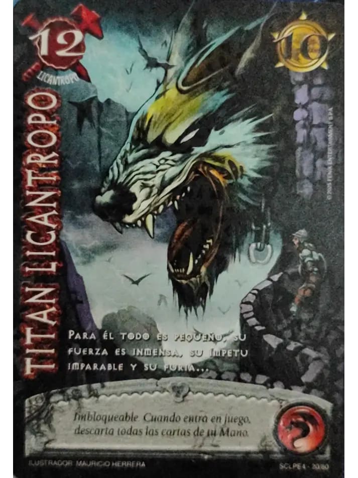 Titán Licántropo LPE4 - Foil Escama1