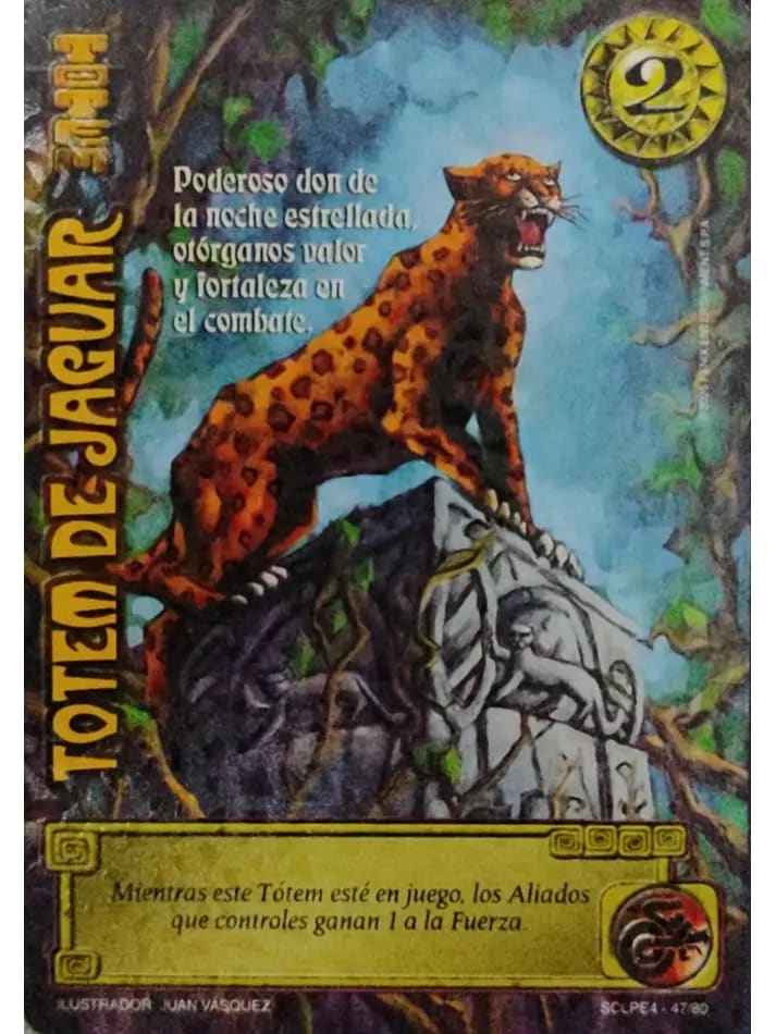 Tótem de Jaguar LPE4 - Foil Escama1
