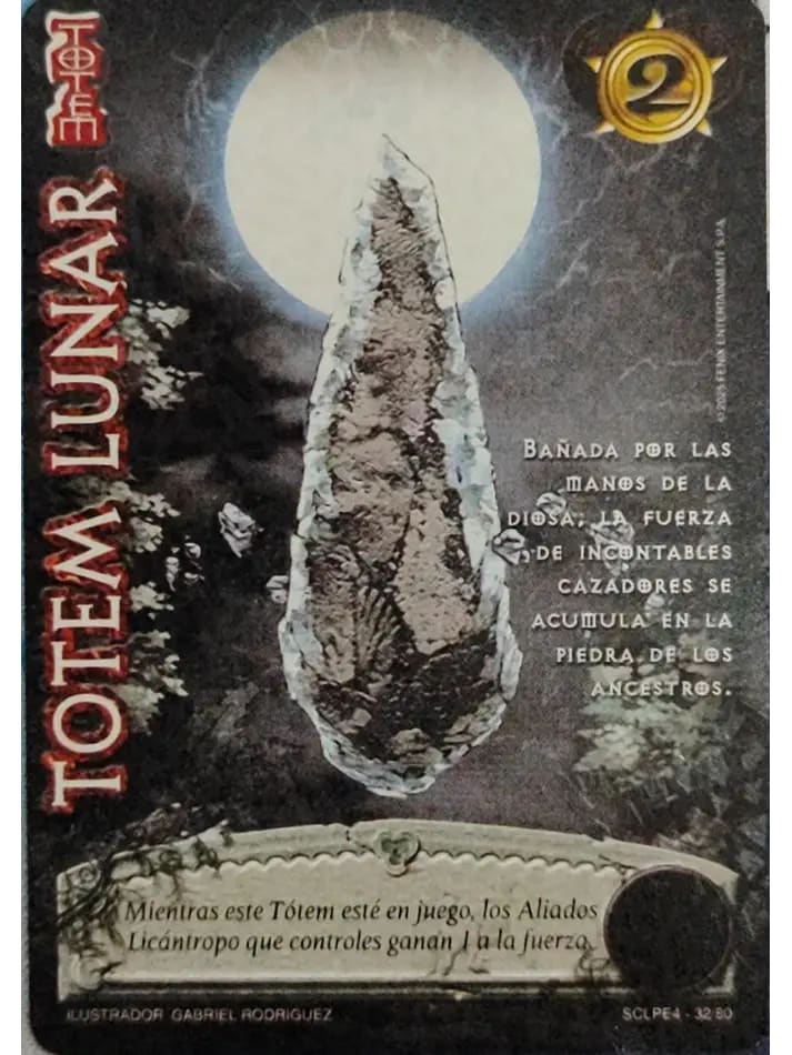 Tótem Lunar LPE4 - Foil Escama1