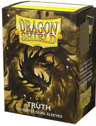 SLEEVES STANDARD SIZE MATTE DUAL 100 - TRUTH1