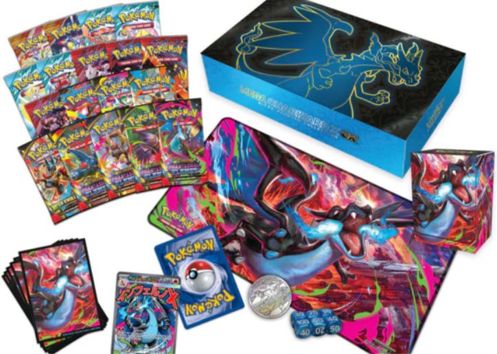 Pokemon TCG -Mega Charizard X ex Ultra-Premium Collection (Español)2
