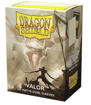 SLEEVES STANDARD SIZE MATTE DUAL 100 - VALOR1
