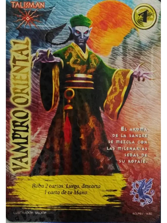 Vampiro Oriental LPE4 - Foil Escama1