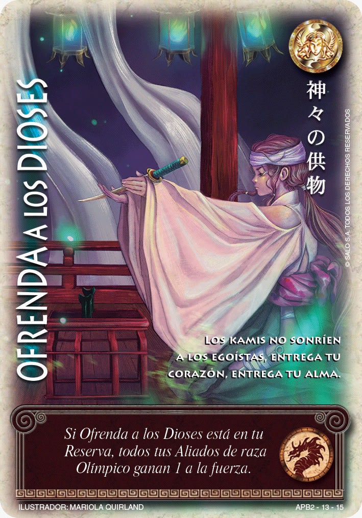 Ofrenda A Los Dioses - Arte Shogun1