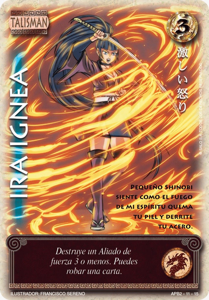 Ira Ígnea - Arte Shogun1