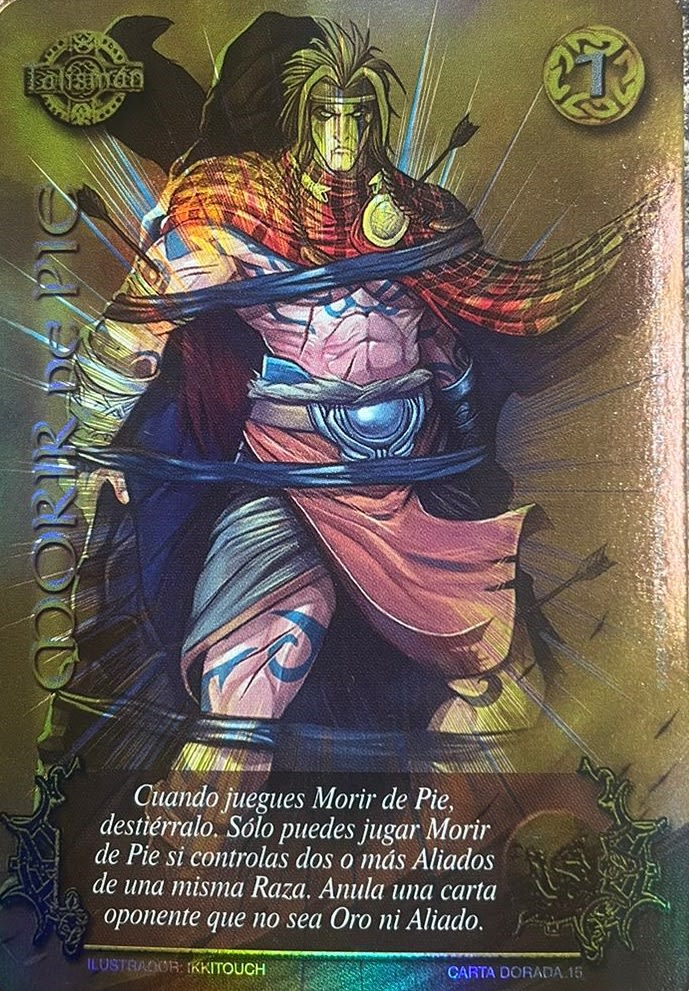 Morir De Pie - Dorada1