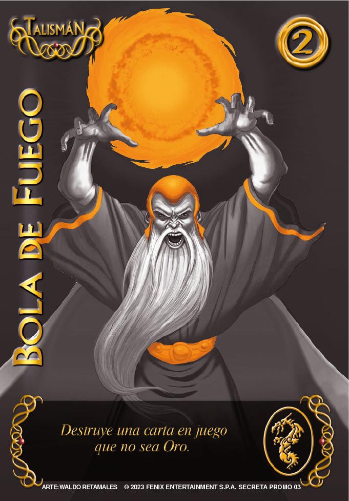 Bola De Fuego - Versión Secreta1