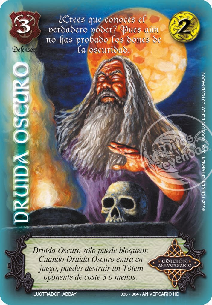 Druida Oscuro -  Arte Alternativo1