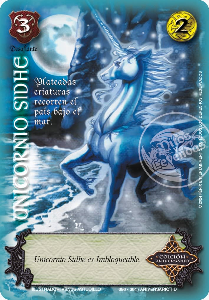 Unicornio Sidhe -  Arte Alternativo1