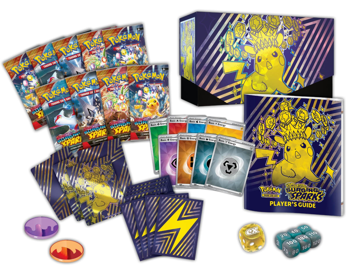Pokemon TCG Scarlet & Violet Surging Sparks - Elite Trainer Box