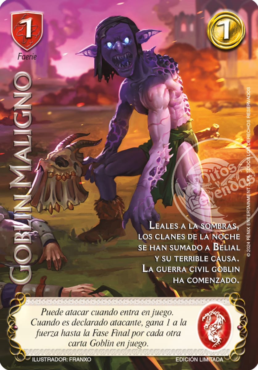 Goblin Maligno - Foil Premium1