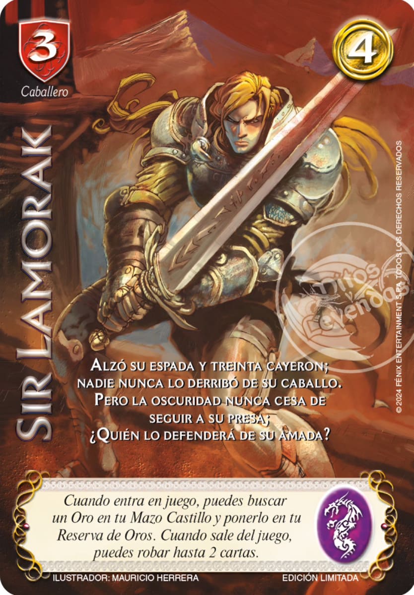 Sir Lamorak  - Foil Premium1