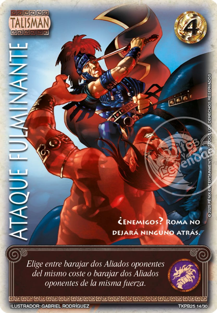 Ataque Fulminante - Arte Alternativo1
