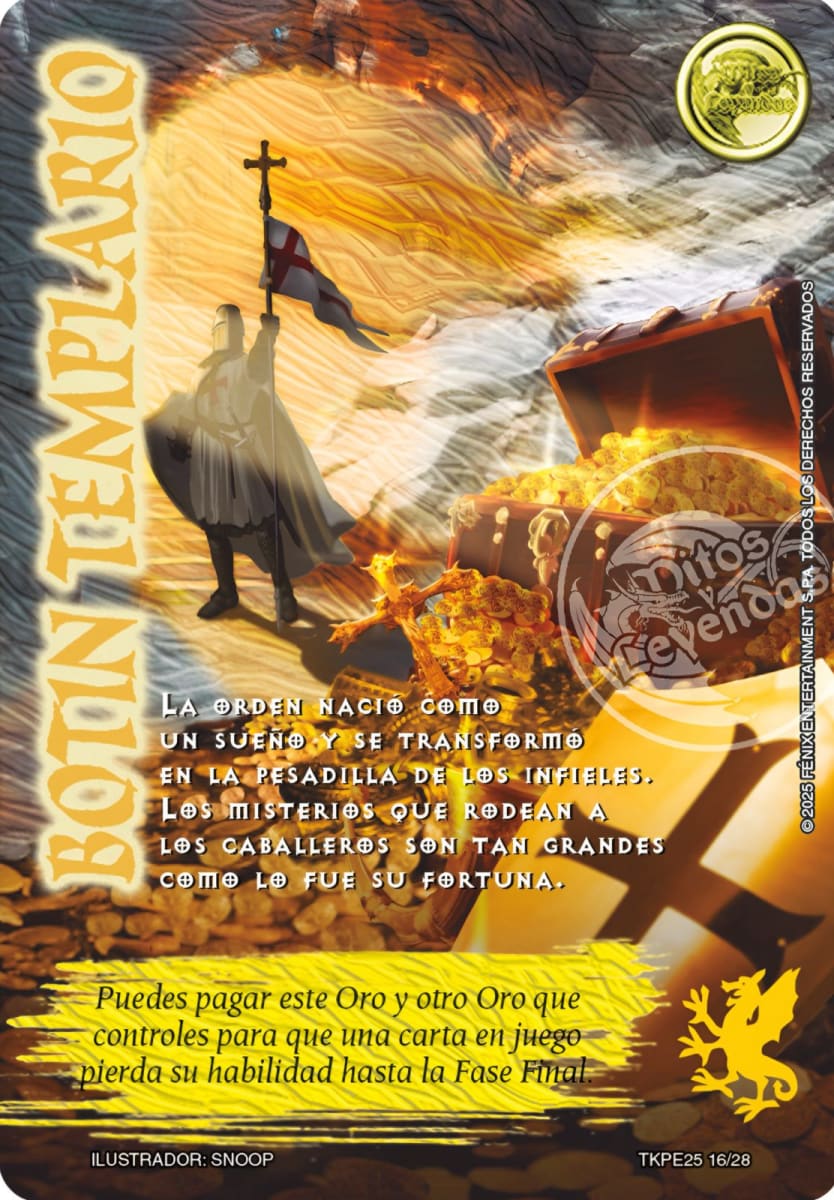 Botin Templario Reprint - Arte Alternativo1