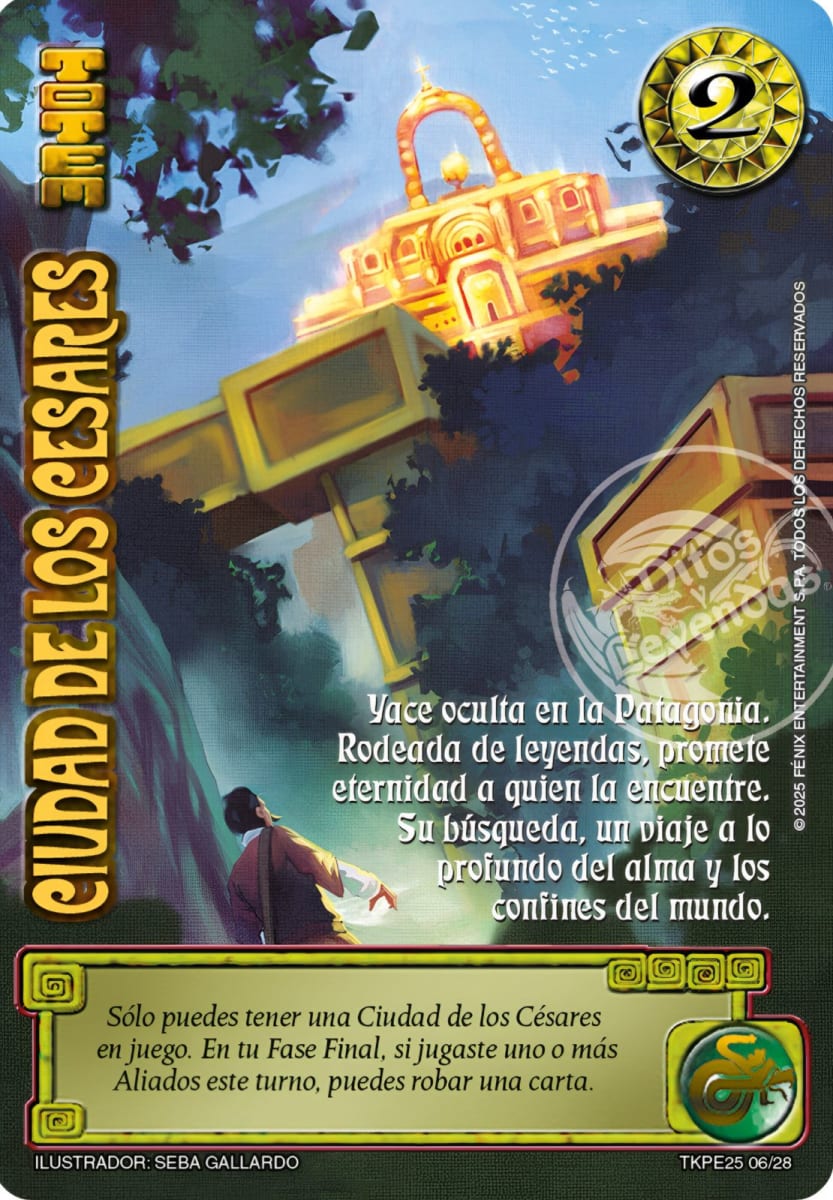 Ciudad De Los Césares Reprint - Arte Alternativo1
