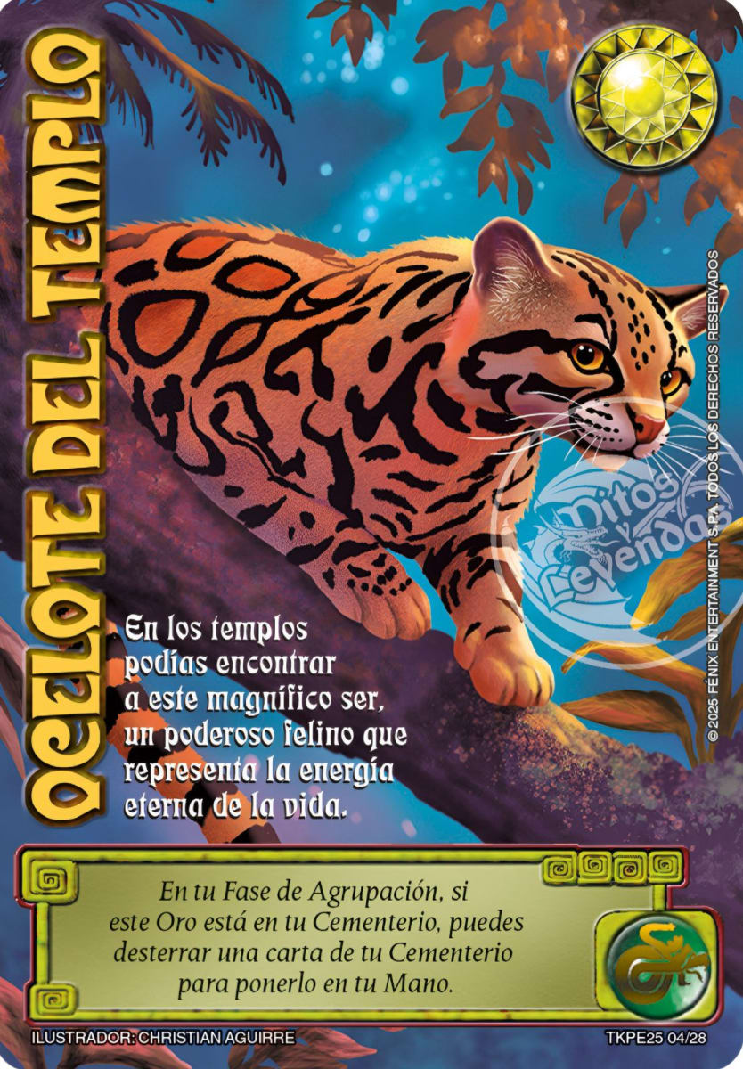 Ocelote Del Templo Reprint - Arte Alternativo1